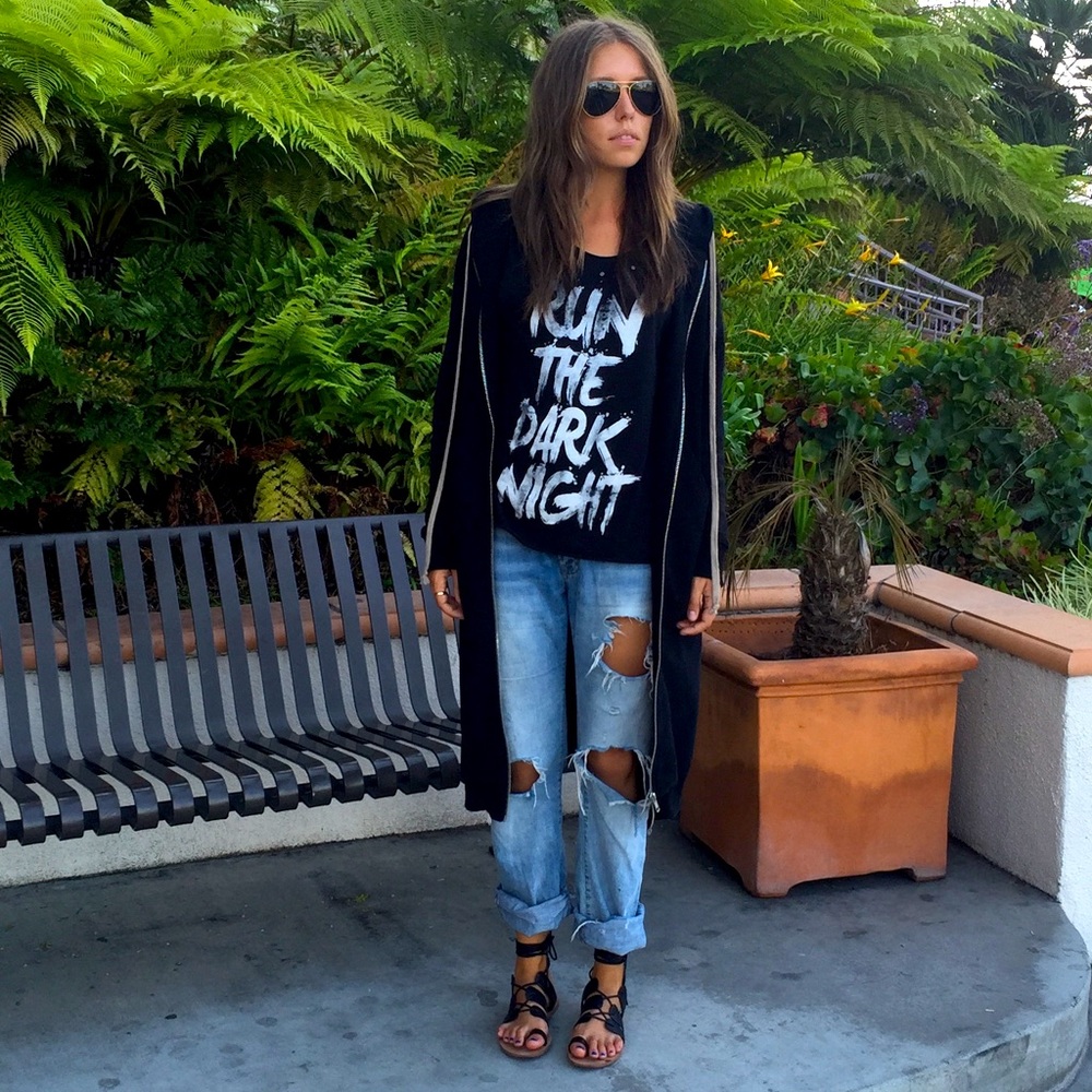 Zara. Long hoodie